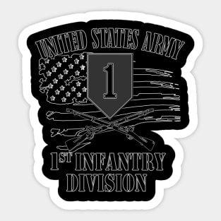 1st Infantry Division Sticker